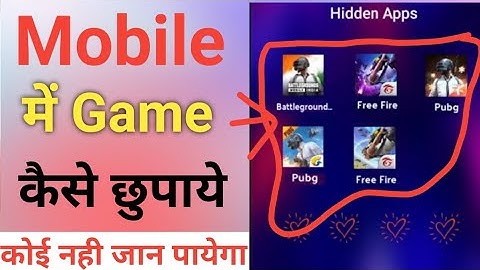 How To Hide Games on Android 2021 (No Root) | App Lock  hide app | how to hide apps and Games 2021