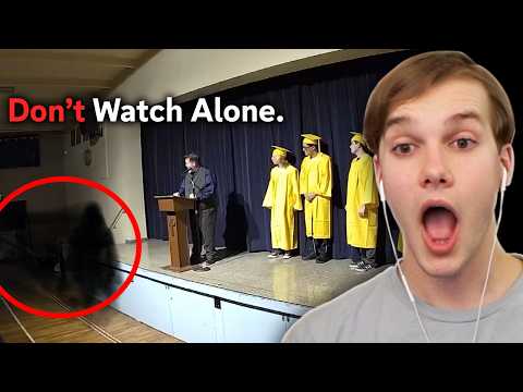 Ghost Crashes High School Graduation! | Quinn Reacts to Scary Comp. V111