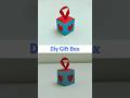 Diy paper gift box #diy #paperart #craft