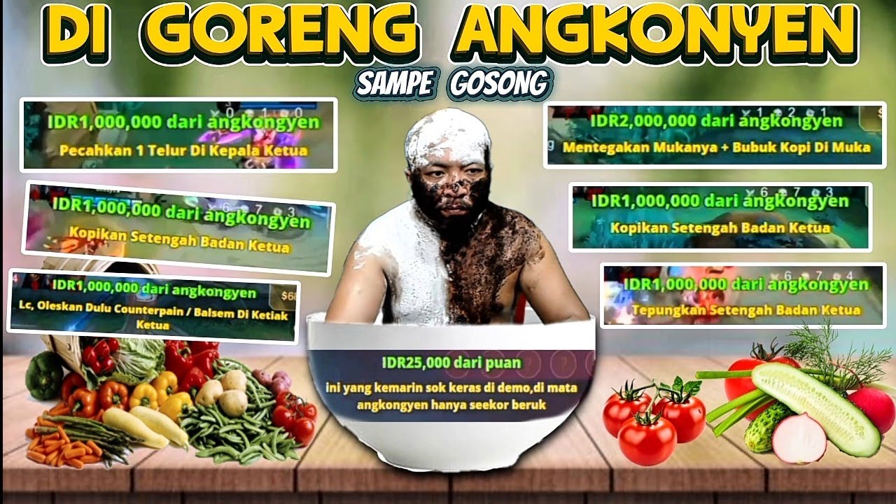 TERJADI LAGI PASCOL  DI GORENG ANGKONGYEN SAMPE GOSONG❗❗ MOMENT NGAKAK PASCOL