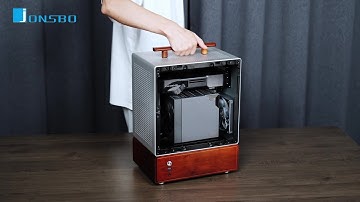 Vỏ Case Mini Tower Jonsbo T7 | Thiết Kế Độc Đáo, Nhôm – Gỗ Cao Cấp, Nhỏ Gọn Xách Tay!
