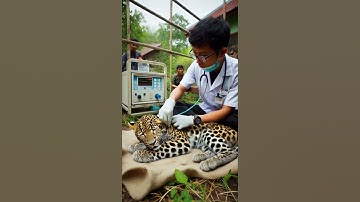 🦾 How AI Rescued Leopards Like Never Before! 🚨 #ai #aiart #aianimation #AIShorts