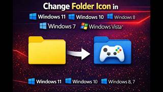 How to Change Folder Icon in Windows 11, 10, 8,  7 or Vista | GearUpWindows Tutorial