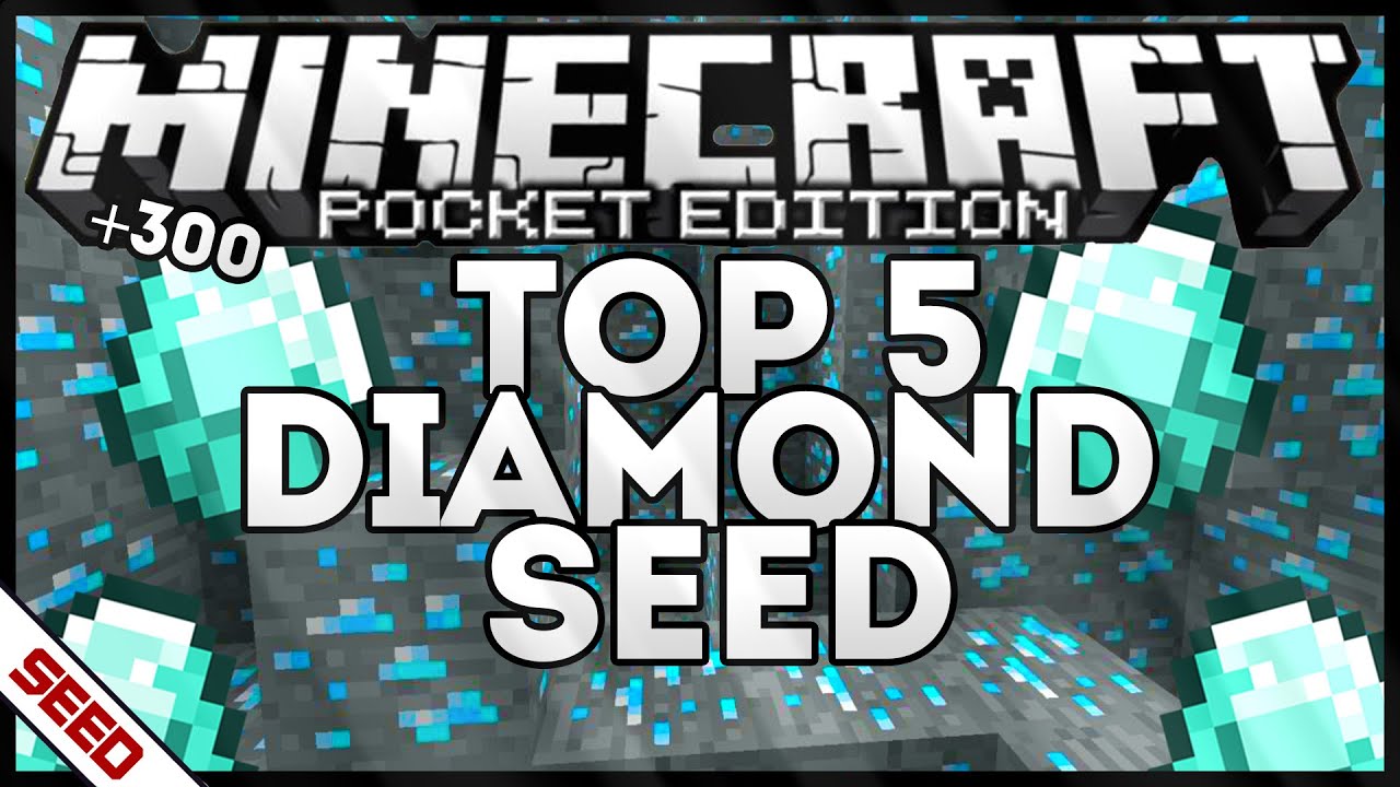 0.15.0/0.16.0 TOP 5 DIAMOND SEED +300 ORES! MINECRAFT 