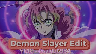 Demon Slayer Swordsmith Village Arc Season 3 Edit   4K Whatsapp Status