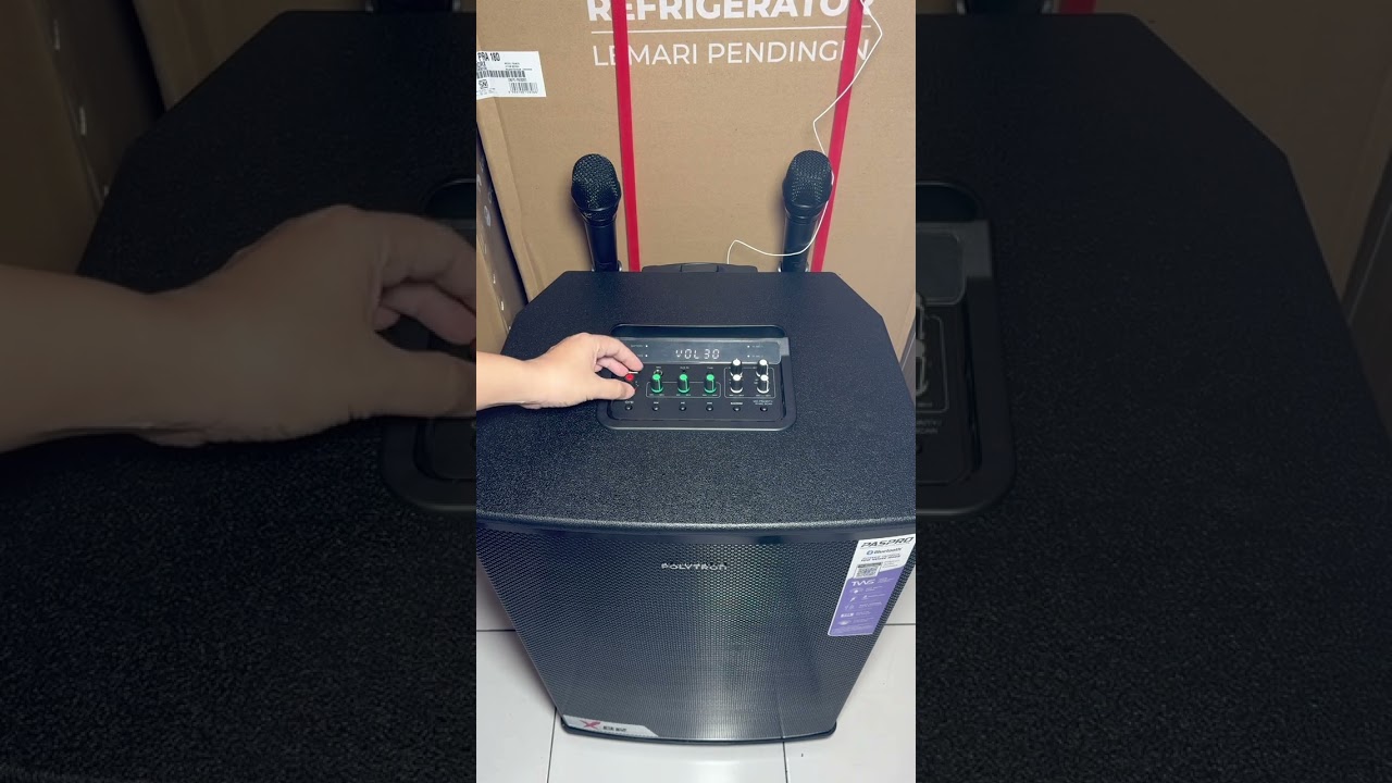 Hasil Suara Speaker Portable Bluetooth Polytron PAS PRO15F7 