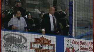 Hockey Coach Flips Out on the Ice