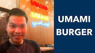 UMAMI Burger Qatar || Trying Umami Burger for the first time || IMDEXSTAR YU