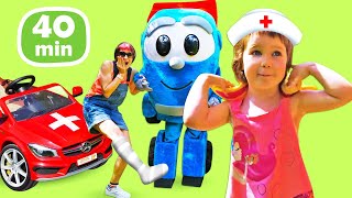 Jeux pour enfants avec Bianca et Léo le camion curieux. Vidéos d'éveil en français.