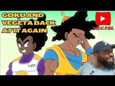 VEGETA A WILD BOY LOL "If Goku and Vegeta were BLACK against MORO! (Part 8)" REACTION
