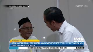 Nyak Sandang Sampaikan Keinginanya Saat Bertemu Presiden Jokowi- IMS