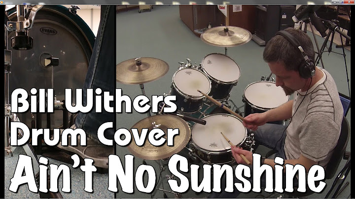 Ain't No Sunshine Drum Cover version - Drum Cover performance video thumbnail