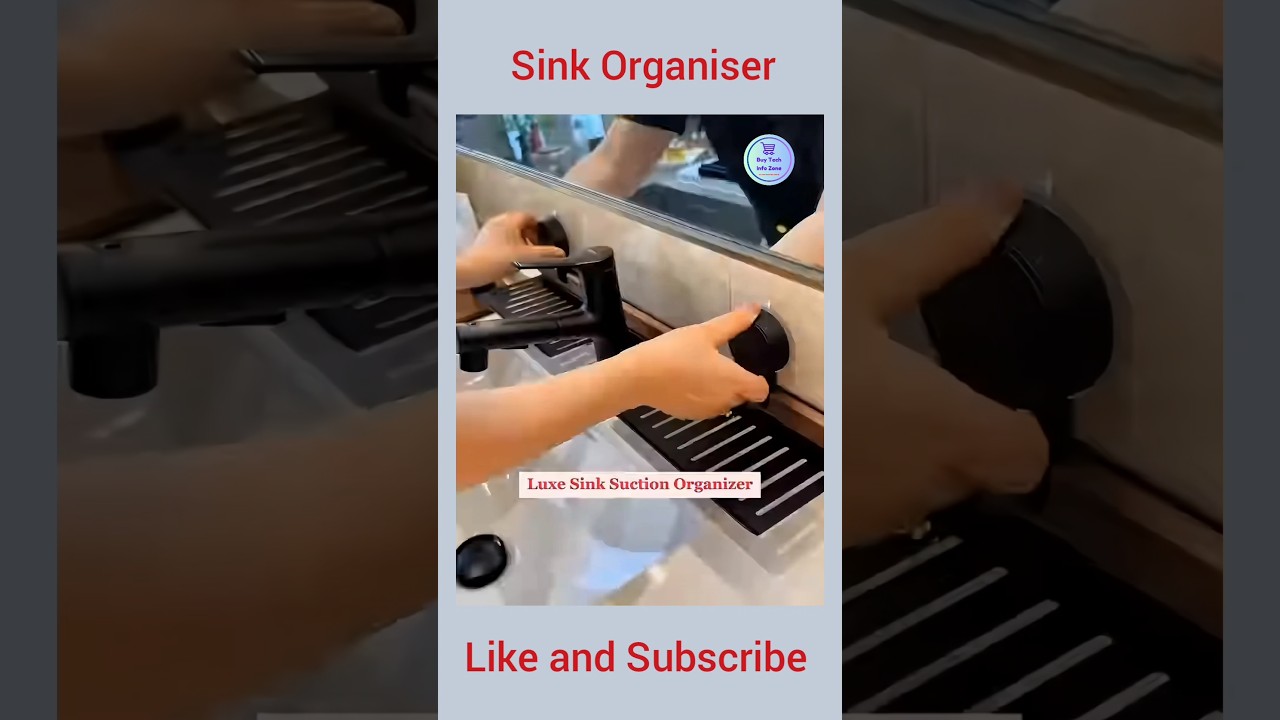 Sink Organization HACK for Busy Homeowners