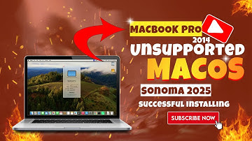 How to Install macOS Sonoma on Unsupported MacBook Pro 2014