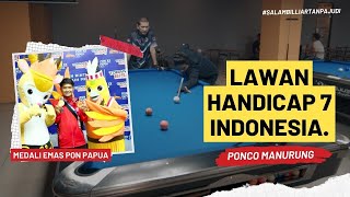 Mau latihan sama MASTER BILLIARD INDONESIA???? Ponco Manurung Medali Emas PON Billiard.