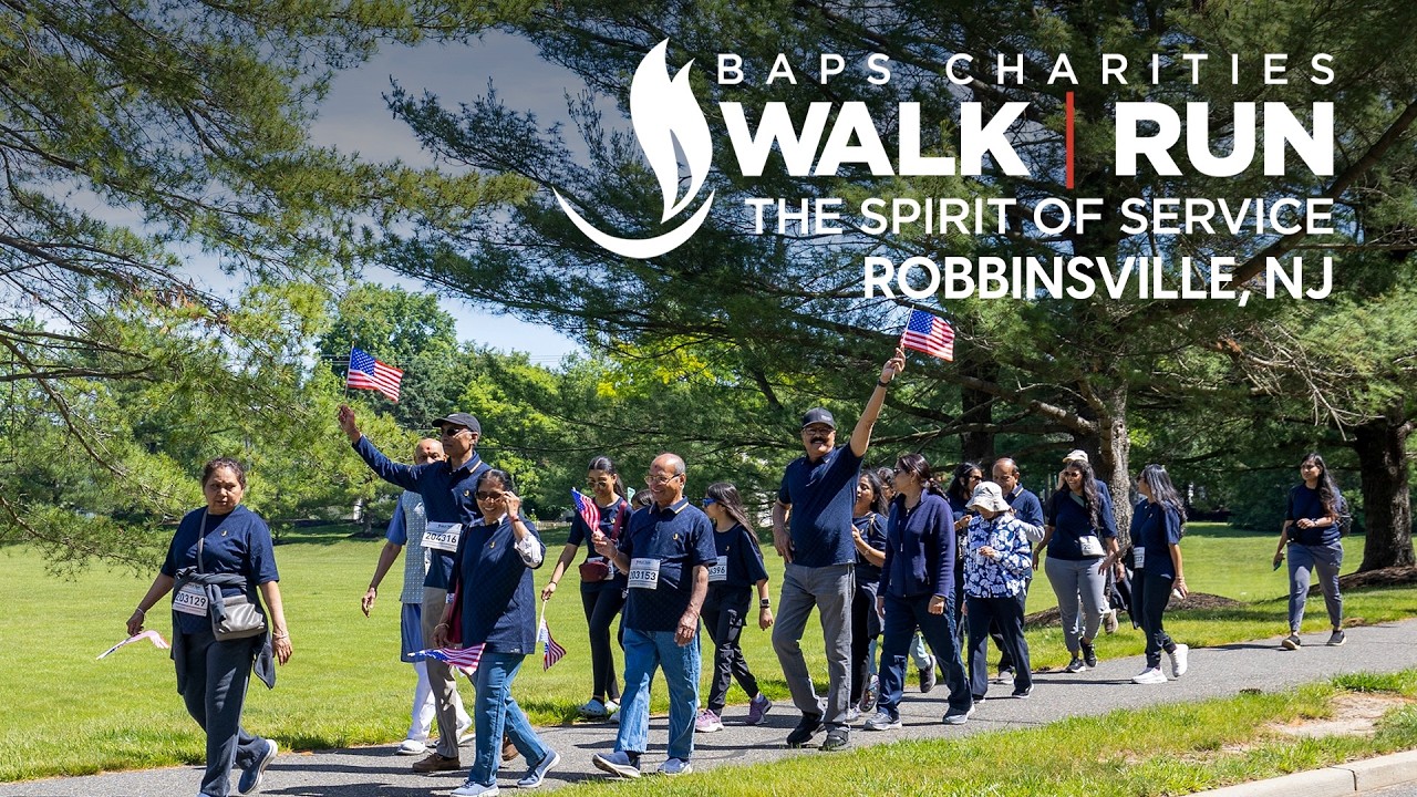 Robbinsville, NJ - BAPS Charities Walk | Run 2026