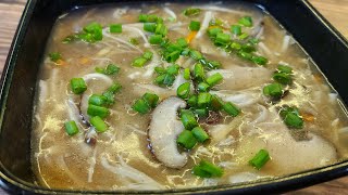 Buat Sup Cendawan Chinese Style Gini BERAT TURUN BERKILO²!!! | Mushroom Soup
