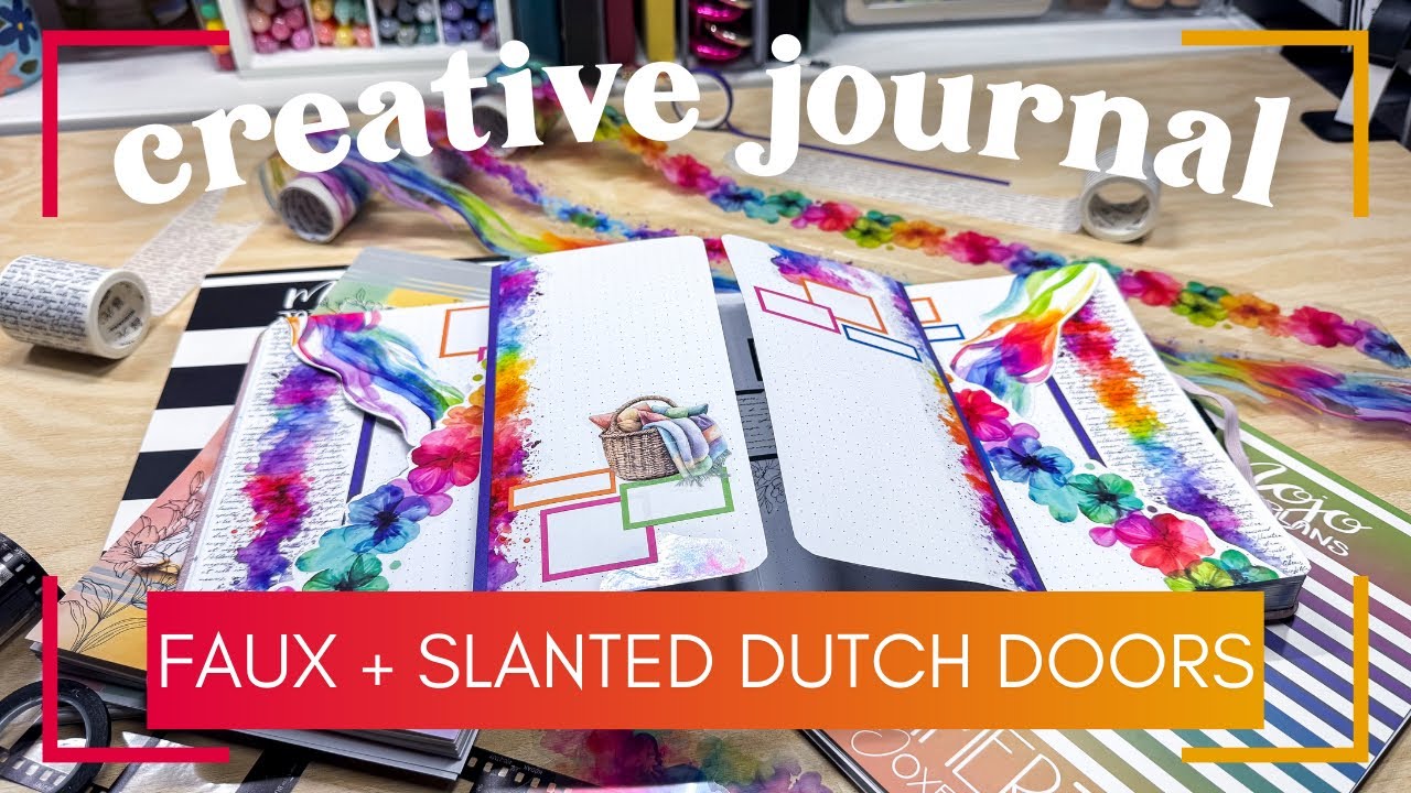 Creative Journal Setup September 2025 [Faux AND Slanted Dutch Doors!]