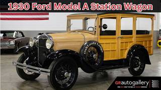 1930 Ford Model A Station Wagon For Sale - Walk Around