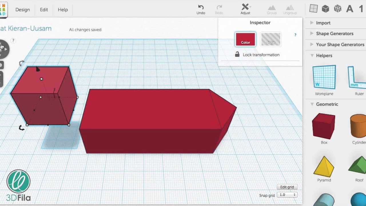 Desenhos Fáceis para desenhar em 3D - 3D Fila