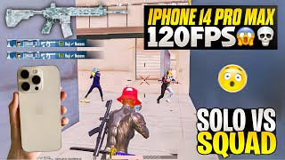 iPhone 14 Pro Max 😱😍 PUBG Test in 2026 / 120FPS Gameplay PUBG MOBILE 