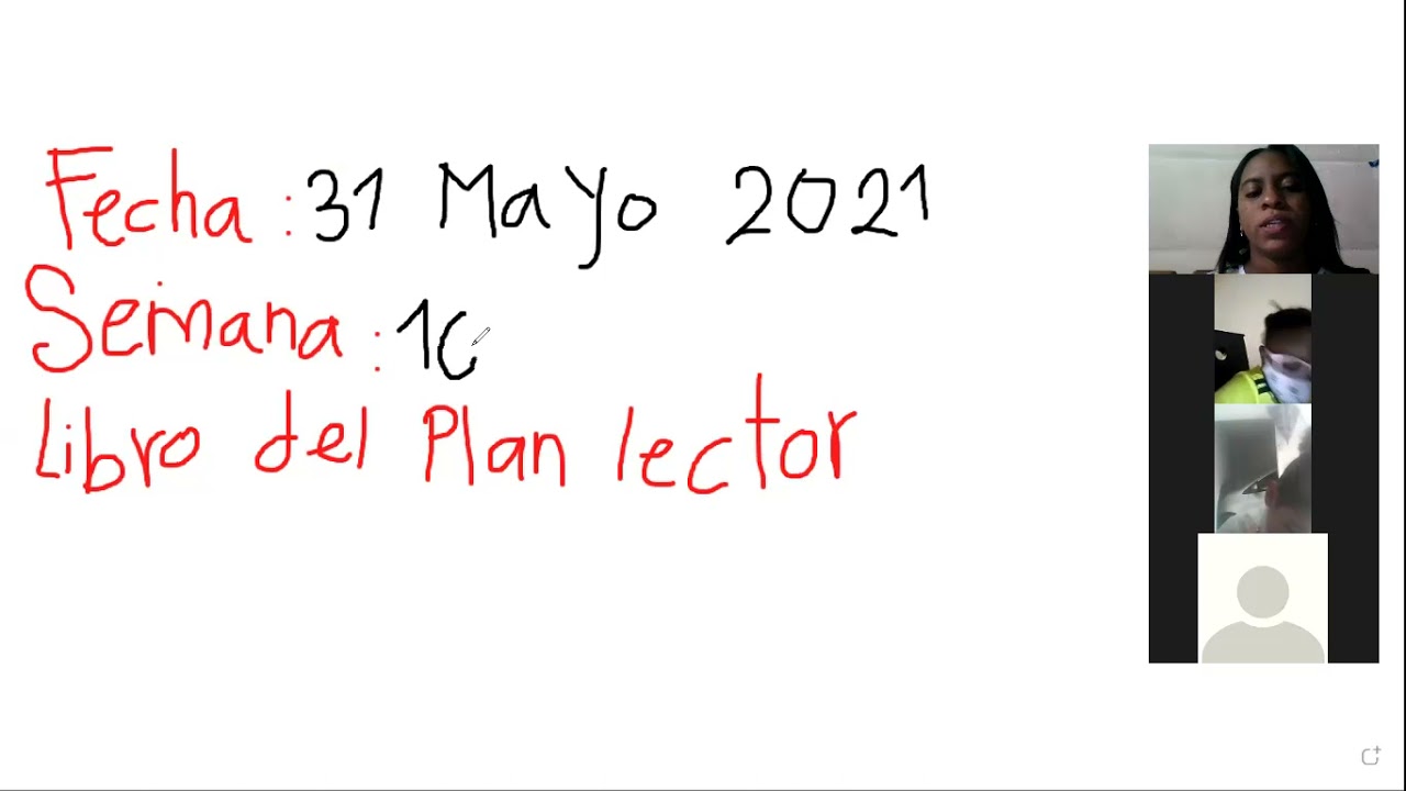 31/05/21 segundo 1 semana 16: libro plan lector (la gran barca-capitulo 2)