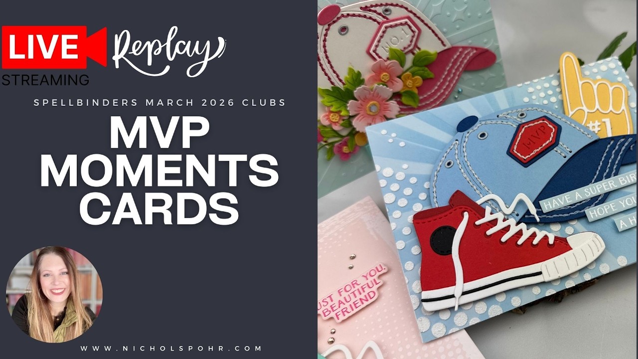 Spellbinders March 2026 Clubs – MVP Moments Cards