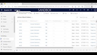 Dynamics 365 Field Service Work Order demonstration