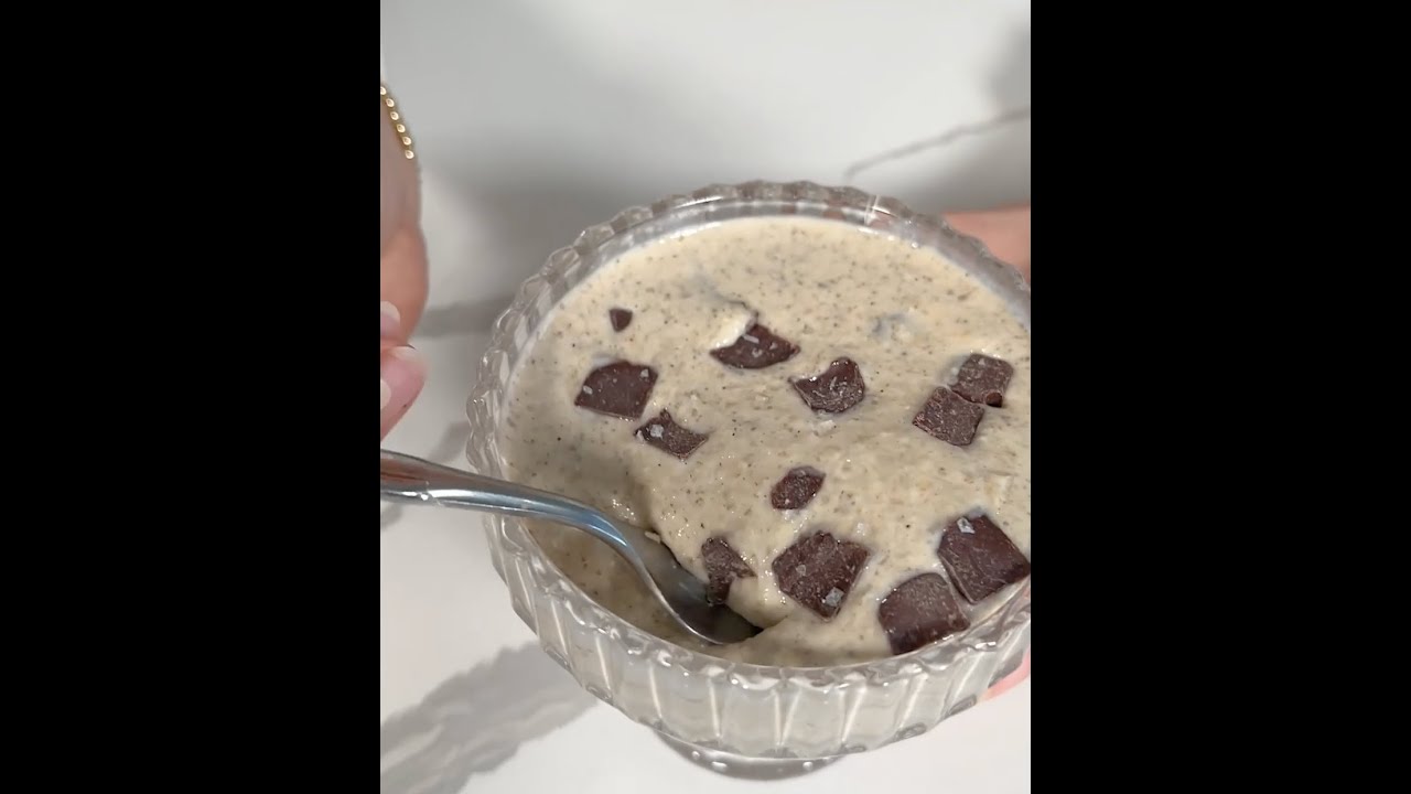 Овсяная каша со вкусом теста для печенья 🍪