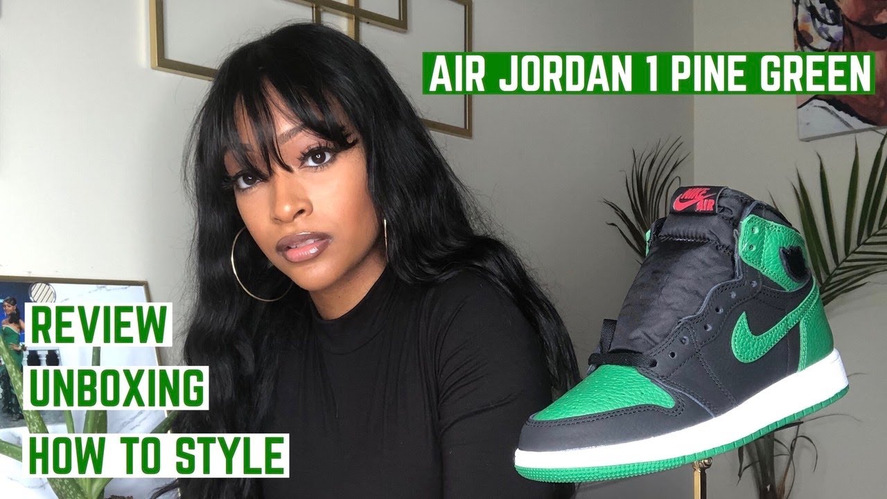 jordan 1 pine green womens