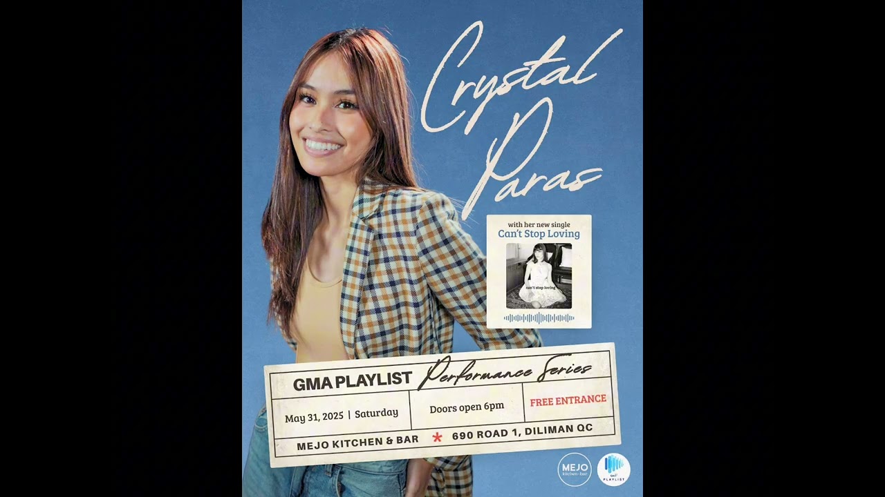 Crystal Paras goes live on May 31!