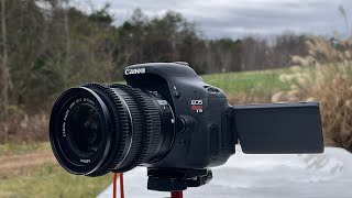 $125 Canon t3i in 2024