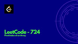 LeetCode Solution #724 | Pivot Index of an Array | Java Solution