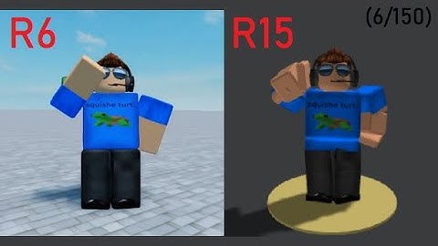 (part 1) I brought R15 emotes to R6