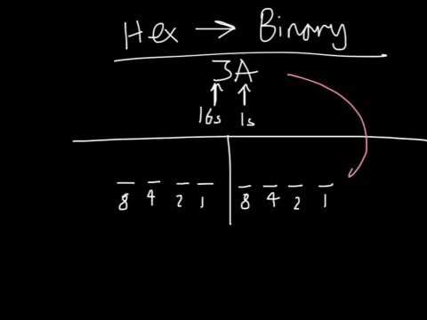 Hexadecimal to Binary Conversion