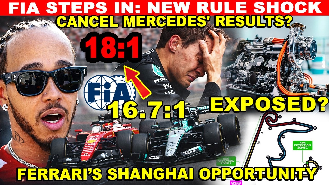 Ferrari Хэмилтона разгромила доминирование Mercedes после шокирующего решения FIA перед Гран-при ...