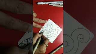 Tangle Strings - Zentangle tutorial by CZT Sanyukta Saxena
