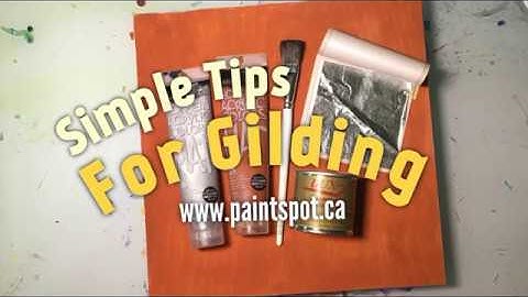 3 Ways to Apply Gold, Silver and Copper Leaf