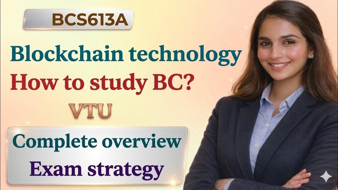 BCS613A Blockchain technology|Important question|Syllabus overview|Bcs613A important questi|Eduyodha