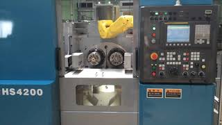 KITAKO-SHIMADA - HS4200n CNC Lathe With Robot