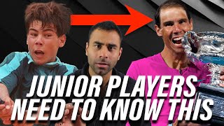 JUNIOR TENNIS PLAYERS NEED TO KNOW THIS...