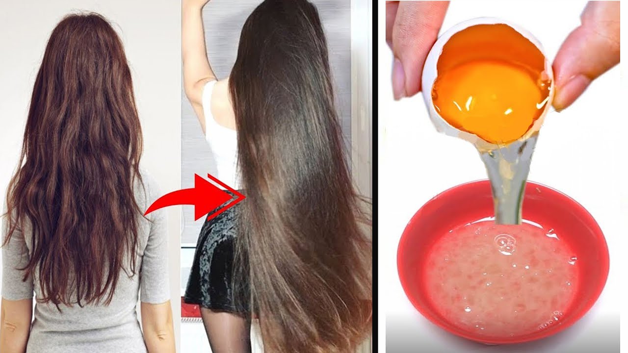 How To Grow Long and Thicken Hair Faster With Egg & Olive Oil Magical