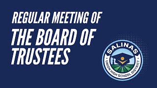May 12 , 2026 Regular Meeting of the Board of Trustees