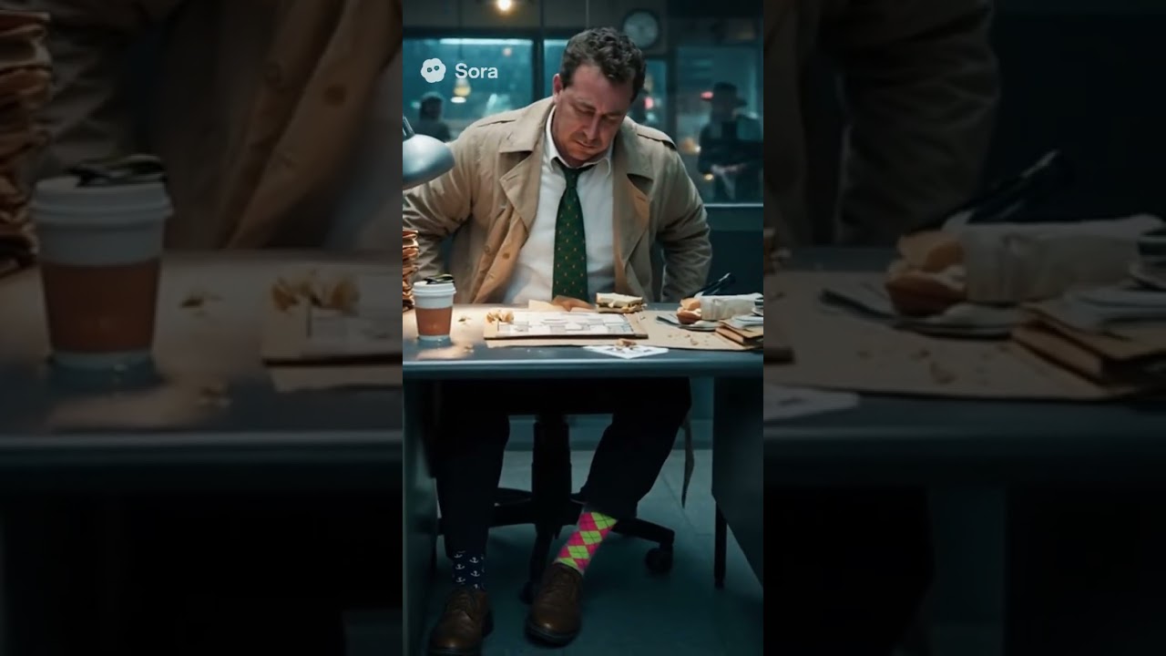 He Solves Crimes... But Can’t Match His Socks 😅🕵️‍♂️