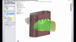 Solidworks 2011 Yenilikleri Parca 8 - Yüzey Ile Ektrüzyon