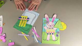 Take & Make Craft- Paper Weaving Bunny