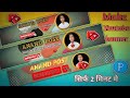 Youtube banner kaise banaye | banner kaise banaen | how to make youtube banner