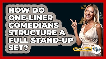 How Do One-liner Comedians Structure A Full Stand-up Set? - The Comedy Reel