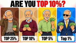 What Net Worth Puts You in the Top 25%, 10%, 5% & 1% of American Retirees