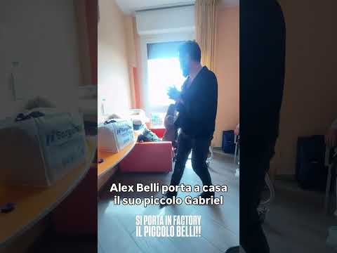 Video Alex Belli e Delia portano a casa il loro bambino! Momento DOLCISSIMO